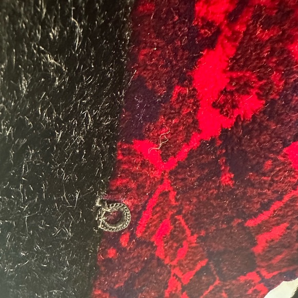 1970s GIVENCHY for Bergdorf Goodman 70s faux fur Maxi coat M - Picture 12 of 13